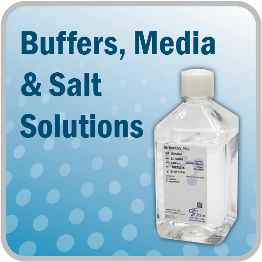 Buffers, Media & Salt Solutions